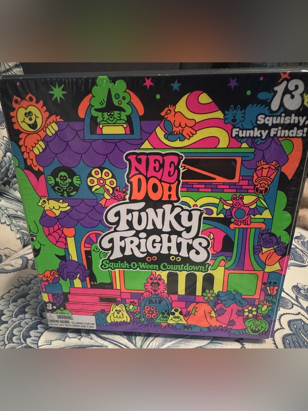 NeeDoh Funky Frights Squish-O-Ween Countdown